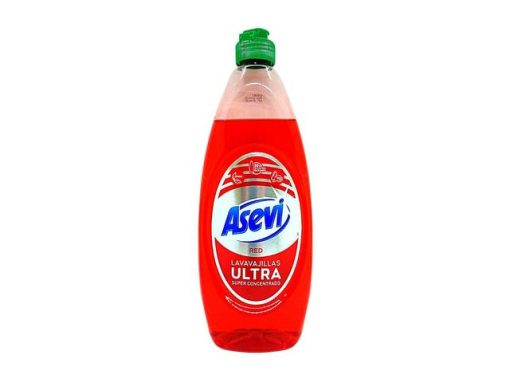 ASEVI DETERGENT VASE 650ML ROSU