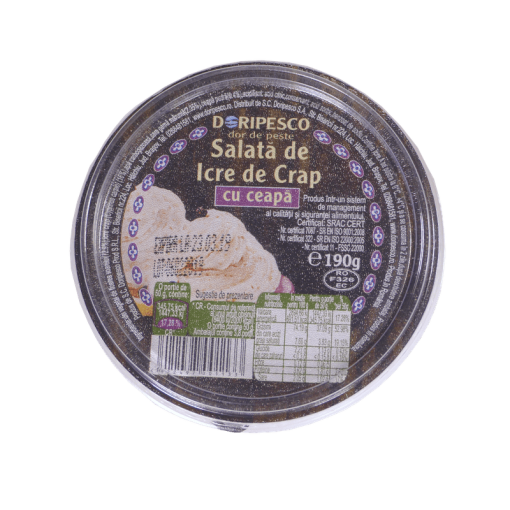 DORIPESCO SALATA ICRE 190GR CRAP CEAPA