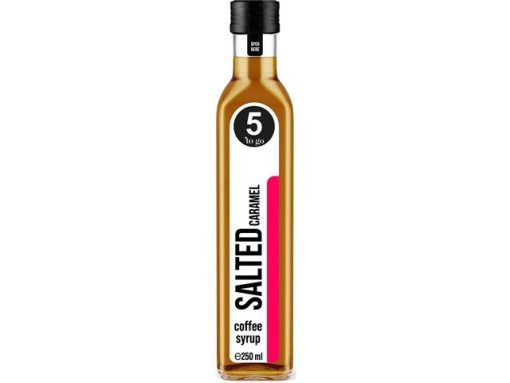 5 TO GO SIROP CAFEA 0.25L CARAMEL SARAT