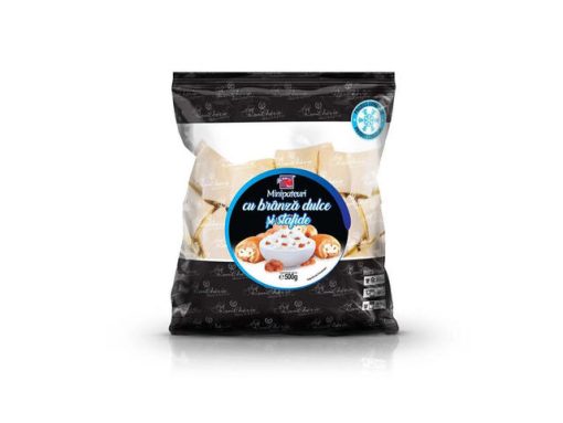 ROMCHERIE MINIPATEU 500GR BRANZA DULCE STAFIDE