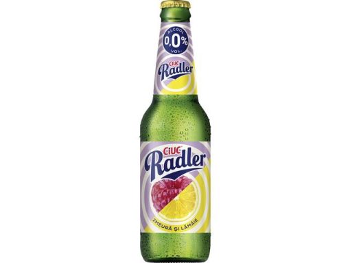 CIUC RADLER 0.33L ZMEURA/LAMAIE F ALCOOL STICLA
