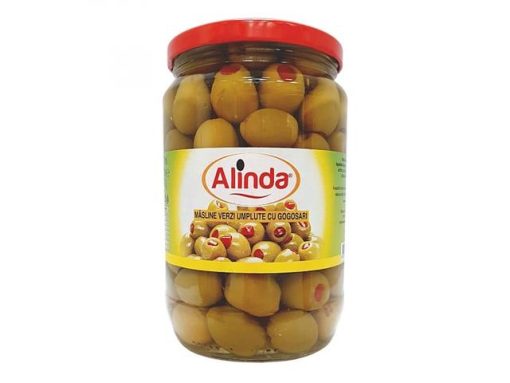 ALINDA MASLINE BORCAN 400GR VERZI UMPL. ARDEI