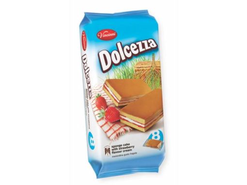 VINCINI DOLCEZZA NEGLAZURATA 180GR CAPSUNI