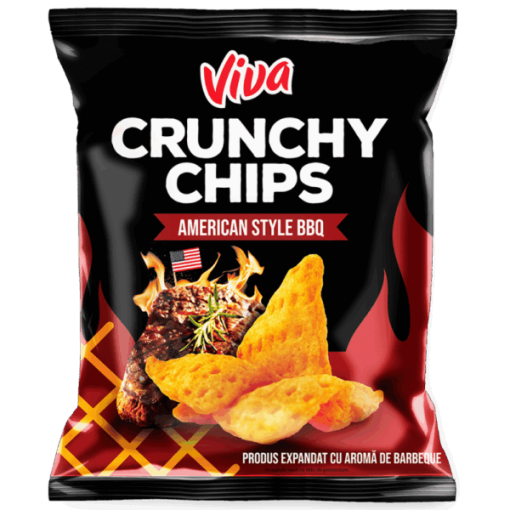 VIVA CHIPS CRUNCHY 50GR BARBEQUE