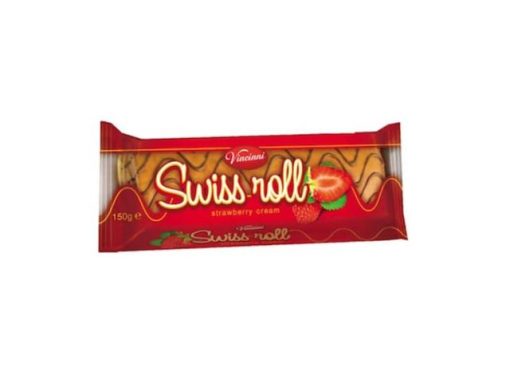 VINCINI SWISS ROLL 150GR CAPSUNI