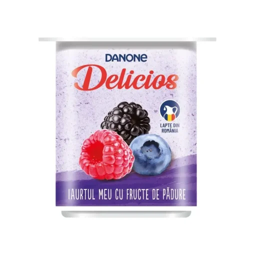 DANONE DELICIOS 125GR FRUCTE PADURE