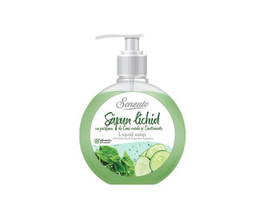 SENZATE SAPUN LICHID 500ML CEAI VERDE/CASTRAVETE