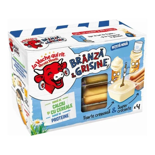 LA VACHE QUIRIT BRANZA GRISINE NATUR 140GR