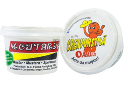 CRENVURSTILA MUSTAR 320GR CLASIC