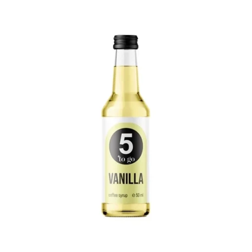 5 TO GO SIROP CAFEA 0.50L VANILIE