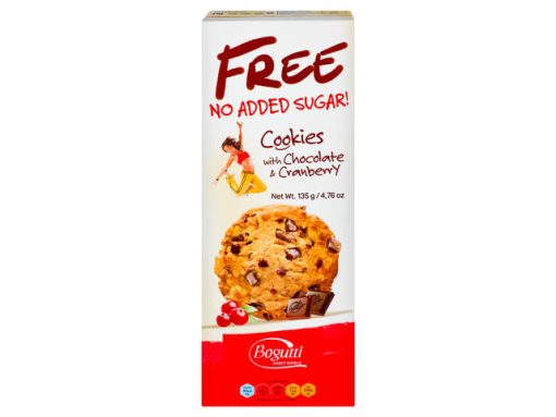 FREE COOKIES WITH 135GR CHOCOLATE CRANBERRY