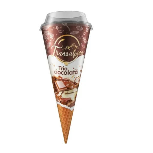 TRANSALPINA CORNET TRIO CIOCOLATA 150 ML