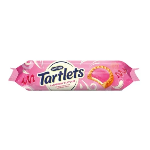 MCVITIES TARTLETS 100GR ZMEURA
