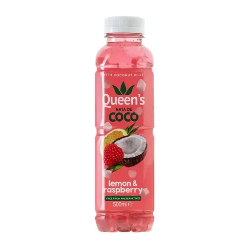 QUEEN NATA DE COCOS ZMEURA LAMAIE 0.5L