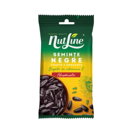 NUTLINE SEMINTE FL SOARELUI NEGRE 40G FARA SARE
