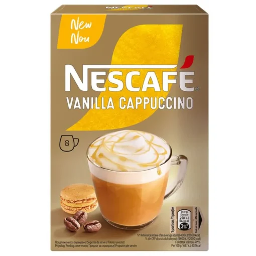 NESCAFE CAPPUCCINO VANILLA 14GR