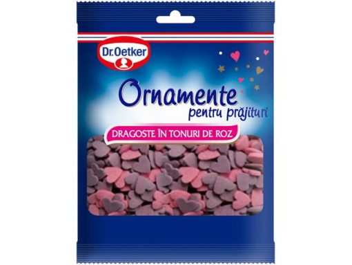 DR OETKER ORNAMENTE DRAGOSTE ROZ 30GR