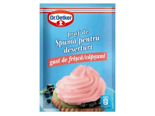 DR OETKER SPUMA DESERT FRISCA/CAPSUNI 48GR
