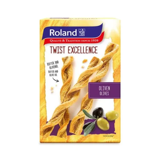 ROLAND SPIRALE TWIST CU MASLINE NEGRE SI VERZI 100G