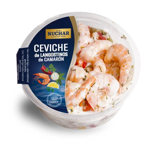 NUCHAR CEVICHE 200GR CREVETI