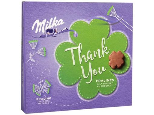MILKA PRALINE 110GR THANK YOU