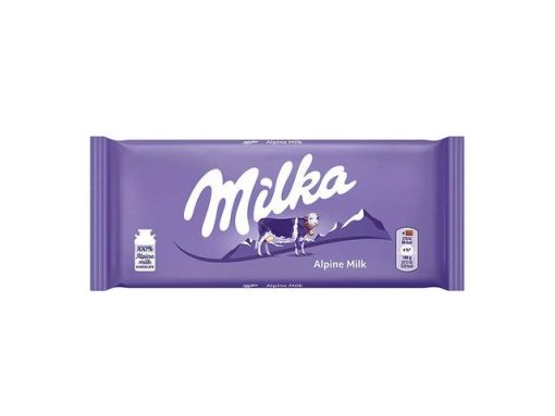 MILKA CIOCOLATA 100GR LAPTE
