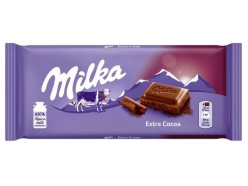 MILKA CIOCOLATA 100GR EXTRA CACAO