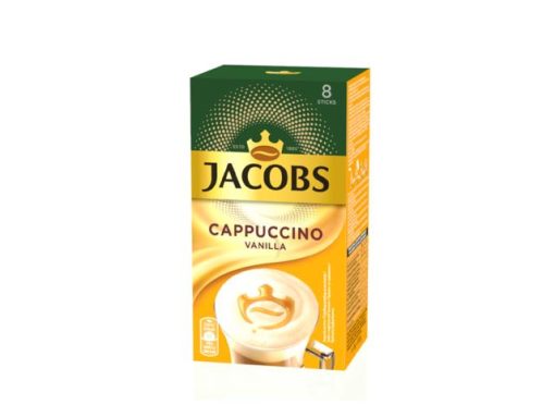 JACOBS CAPPUCCINO VANILLA 8X12GR