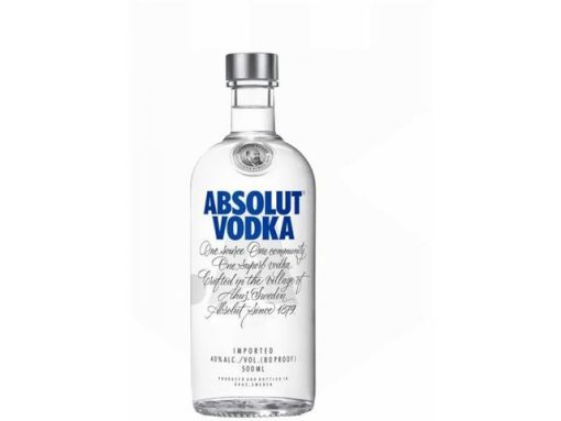 ABSOLUT VODKA 40% 0.50L BLUE