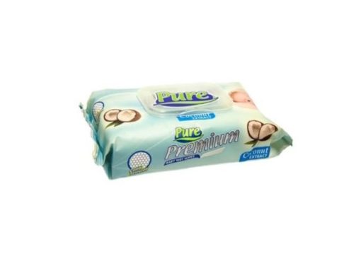 PURE PREMIUM SERVETELE UMEDE COPII CAPAC 64BUC