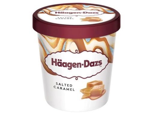 HAAGEN DASZ INGHETATA 460ML SALTED CARAMEL