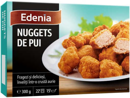EDENIA NUGGETS 300GR PIEPT PUI