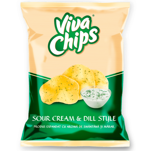 VIVA CHIPS 100GR SMANTANA/MARAR