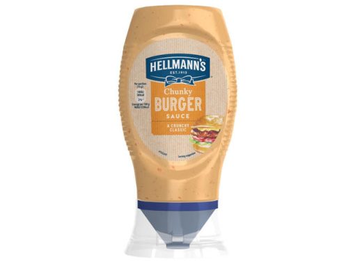 HELLMANNS SOS BURGER 250ML CHUNKY