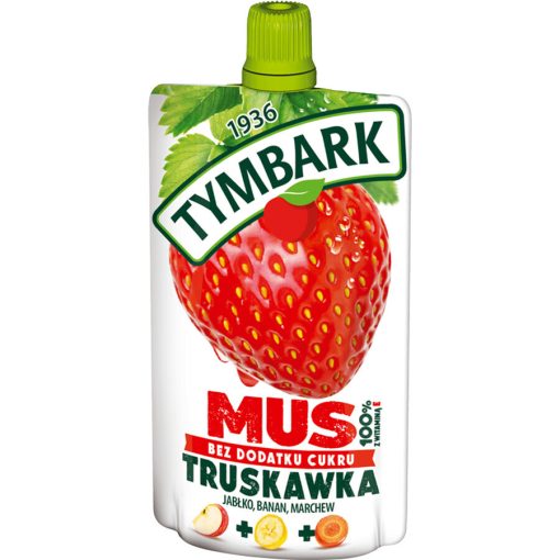 TYMBARK MOUSSE 120GR CAPSUNI