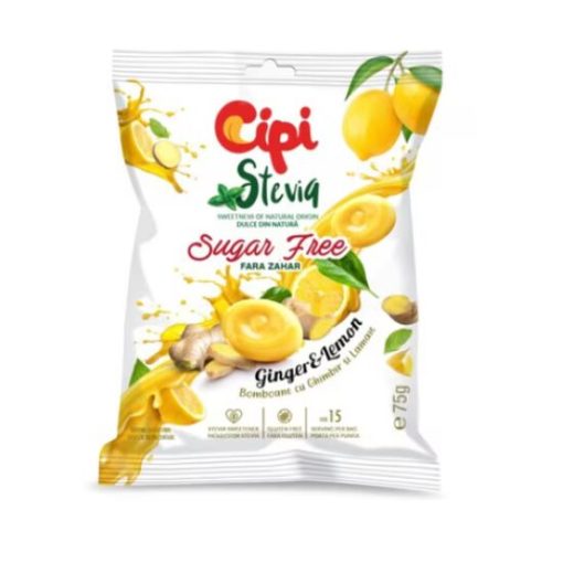 CIPI DROPS STEVIA 75G GHIMBIR SI LAMAIE