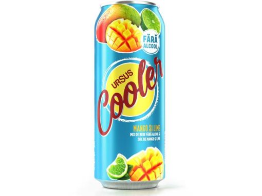 URSUS COOLER 0.5L DOZA MANGO F ALCOOL