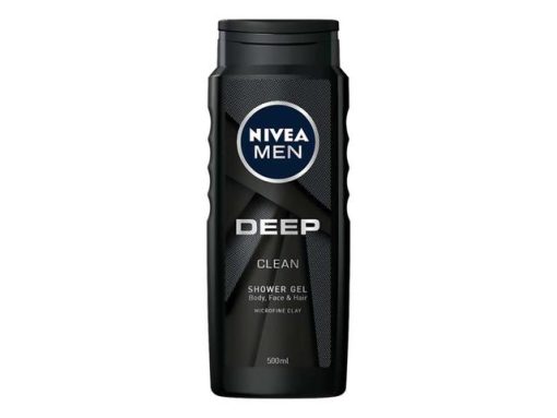NIVEA GEL DUS MEN 500ML DEEP BLACK