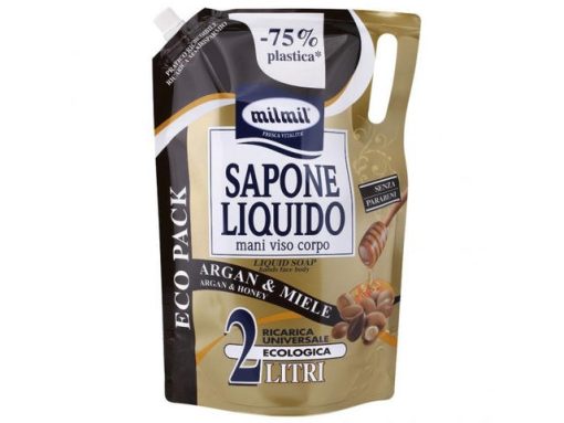 MIL MIL SAPUN LICHID REZ 2L ARGAN/MIERE
