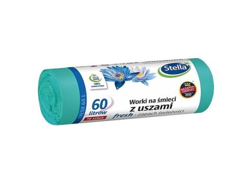 STELLA SACI MENAJ FRESH 60L 16/SET URECHI
