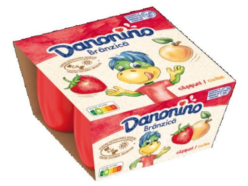 DANONINO 4X50GR CAPSUNI/CAISE
