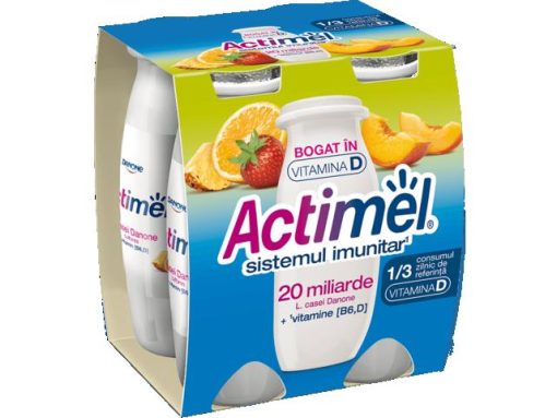 ACTIMEL 4X100GR MULTIFRUCT
