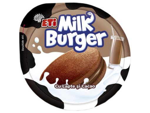 MILK BURGER 35GR CACAO MIERE/LAPTE