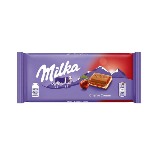 MILKA CIOCOLATA 100GR VISINE