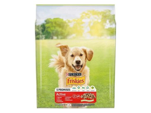 FRISKIES DOG ACTIVE MEAT 2.4KG