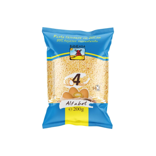 BANEASA ALFABET 200GR OUA