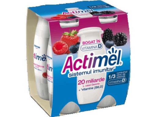 ACTIMEL 4X100GR ZMEURA