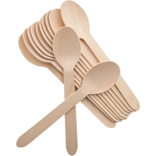 ALGON SET 12BUC LINGURITA LEMN 16CM