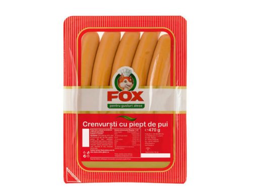 FOX CRENVURSTI 470G PIEPT PUI