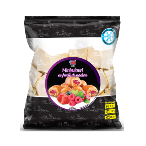 ROMCHERIE MINIRULOU 500GR FRUCTE PADURE
